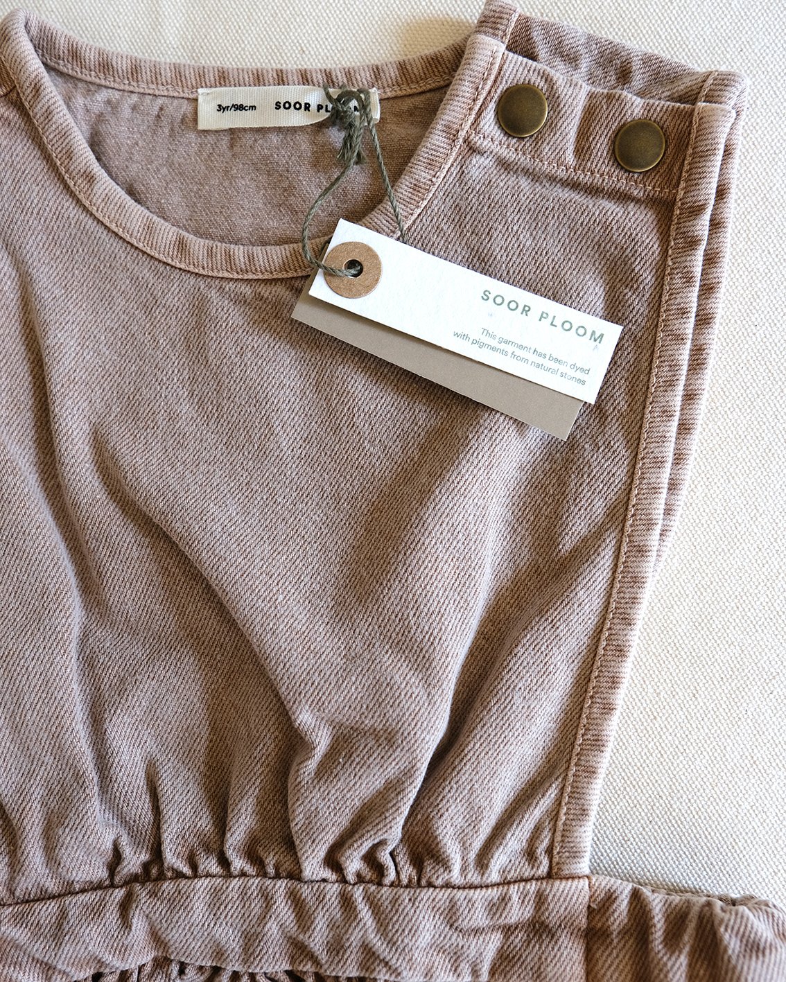 SOOR PLOOM / Tippi Pinafore - Pedra | hi heidi SOOR PLOOM / Tippi Pinafore - Pedra | hi heidi