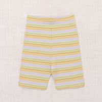 Misha & Puff / BIKE SHORT- MIST AVENUE STRIPE