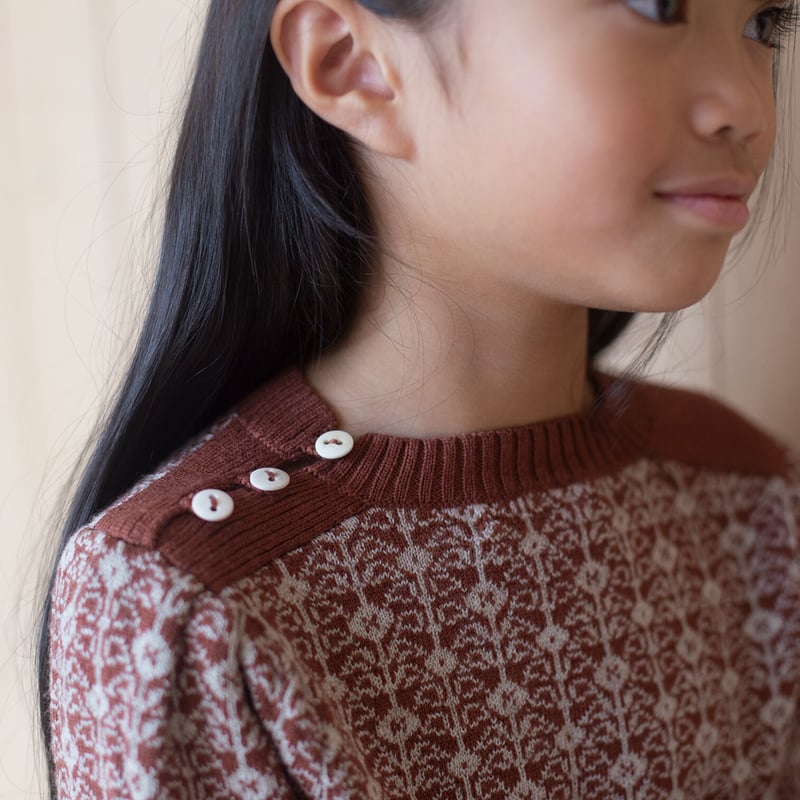 SOOR PLOOM / Wilma Pullover - Chutney 2y.8y | h...