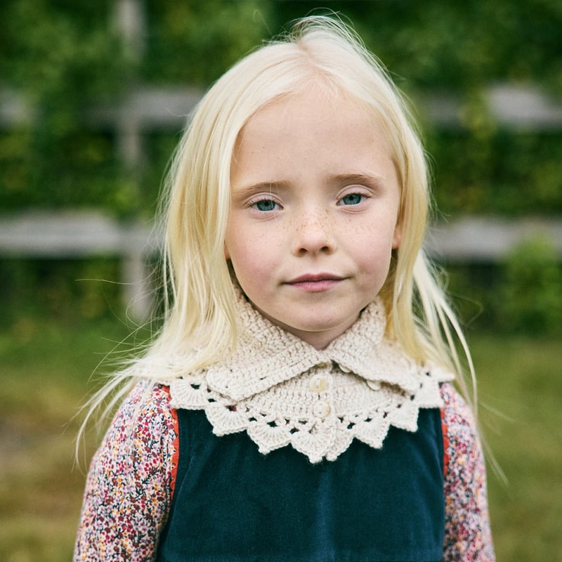 Misha & Puff / Crochet Button Collar - String | Misha & Puff / Crochet Button Collar - String |