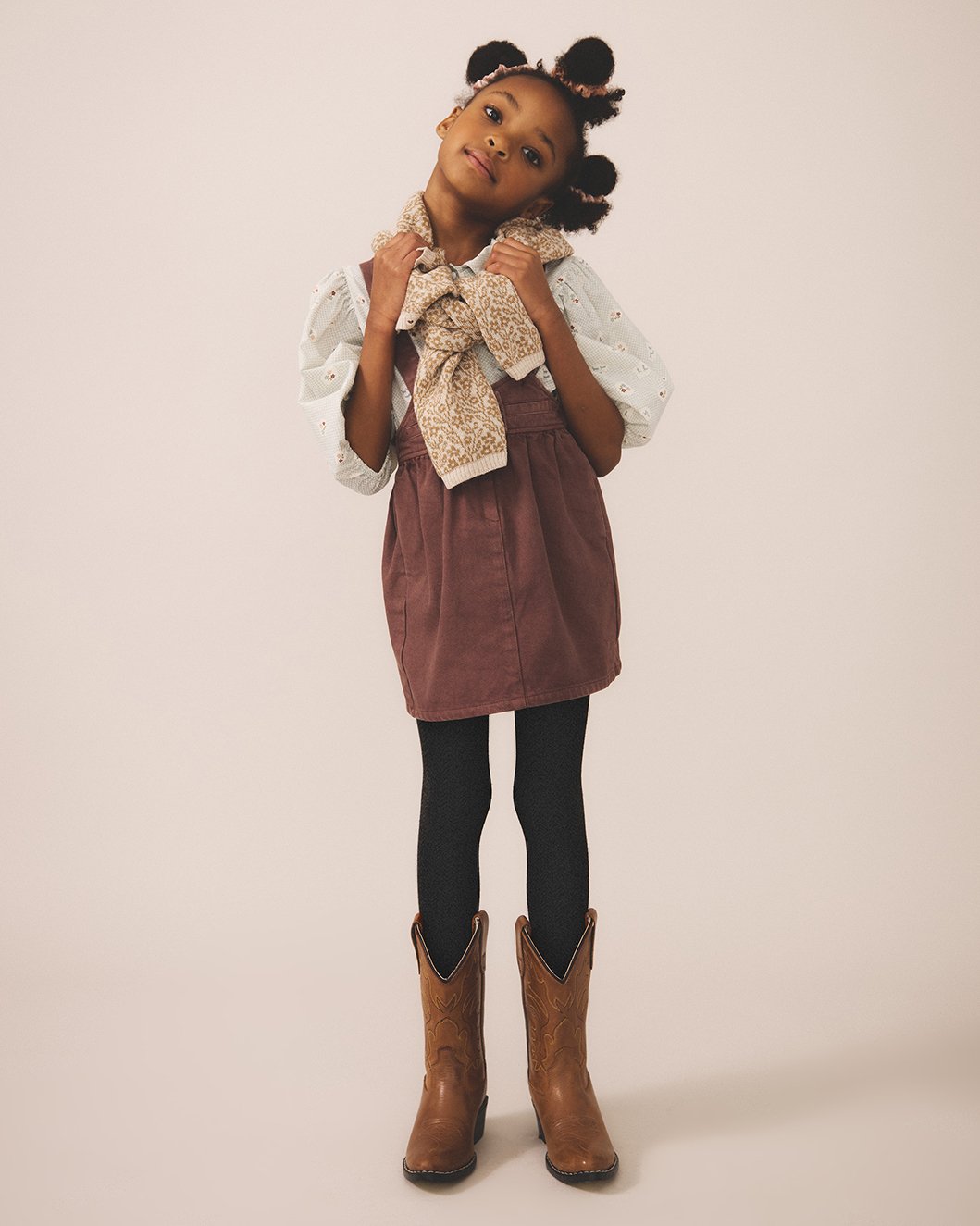 SOOR PLOOM レギンス 18m SOOR PLOOM / HERRINGBONE TIGHTS - PRUNE | hi heidi