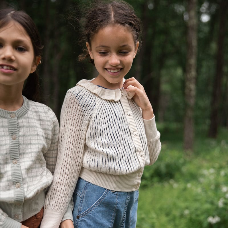 soor ploom  Mimi Cardigan, Natural 4Y