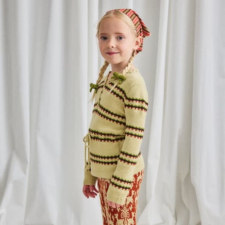 Misha & Puff / Polina Top - Raffia Beaded Stripe