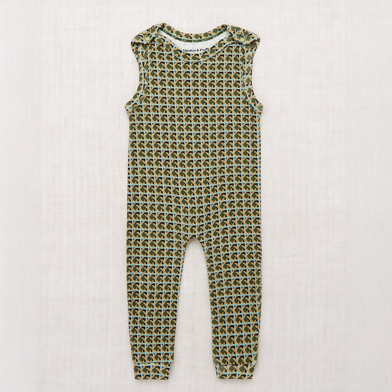 Misha & Puff Snap Overall 0-6m