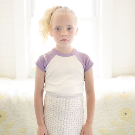 SOOR PLOOM / Softball Tee -  PANSY