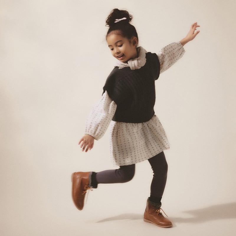 soorploom ニットベスト 4-5Y ぎこちない 