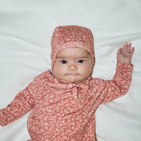Misha & Puff / Baby Wrap Set - Rosewood Bunny Meadow