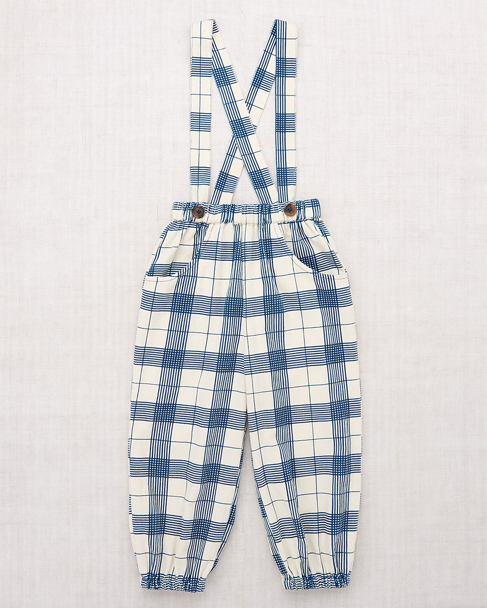 Misha & Puff / Suspender Pant - Prussian Blue P