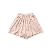 SOOR PLOOM / Smock Short - FLOWER PRESS PRINT, SOY