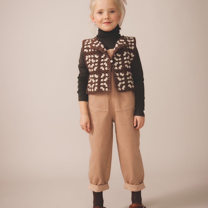 soor ploom 12-18y【新品】 SOOR PLOOM / TILLIE OVERALL - ROSEWOOD | hi heidi