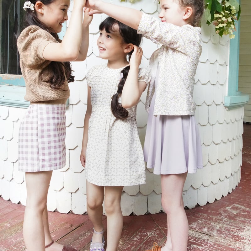 SOOR PLOOM / OLIVE SKORT - Gingham Print, Zinni SOOR PLOOM / OLIVE SKORT - Gingham Print, Zinni