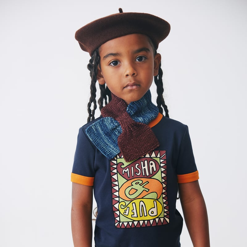 Misha & Puff / Toboggan Scarf - Ocean Space Dye