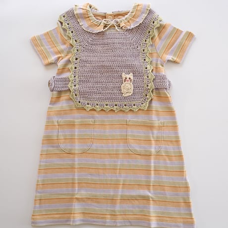Misha & Puff / PATTIE DRESS - MIST AVENUE STRIPE