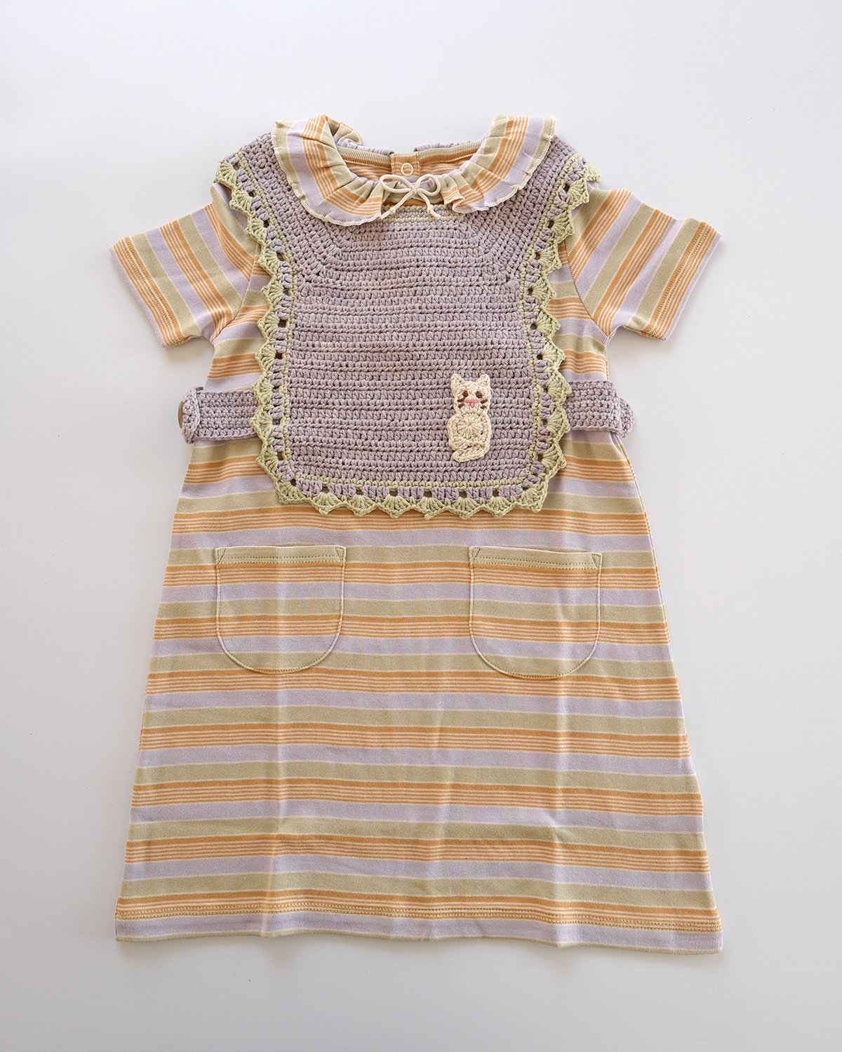 Misha & Puff / PATTIE DRESS - MIST AVENUE STRIP