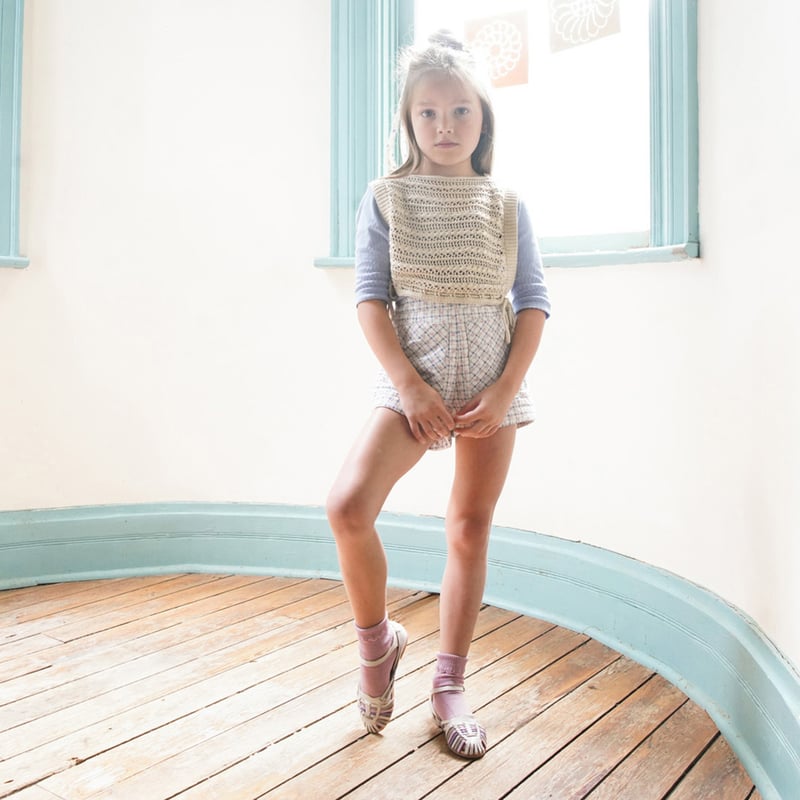 SOOR PLOOM / Quinn Short - Gingham Print, Check
