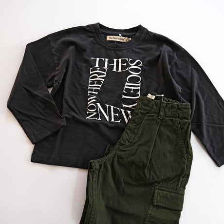 the new society / Oscar T-Shirt - Eclipse Noir