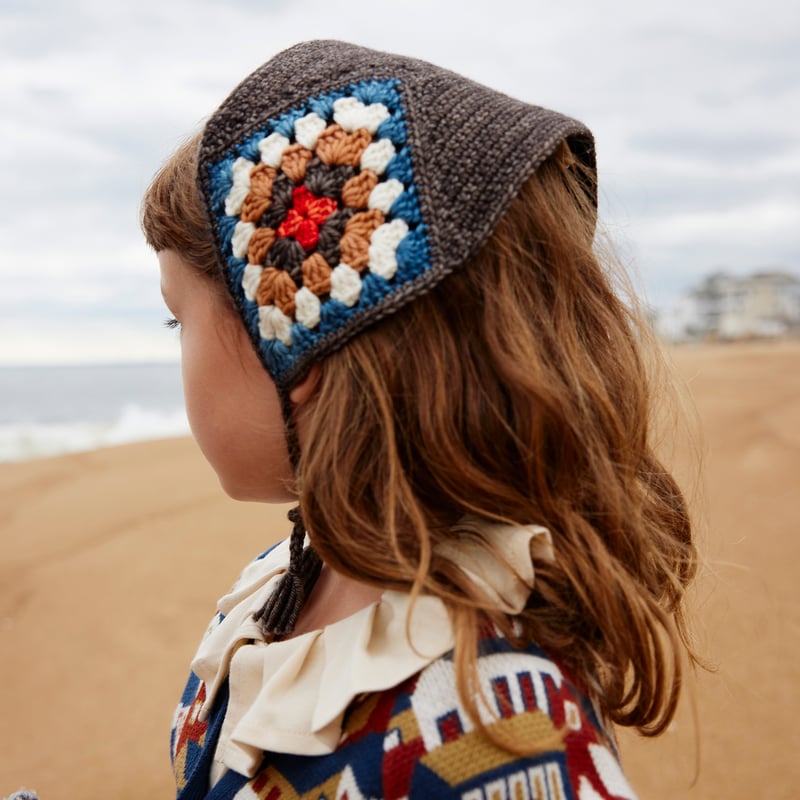 Misha & Puff / Crochet Headwarmer - Bark | hi h...
