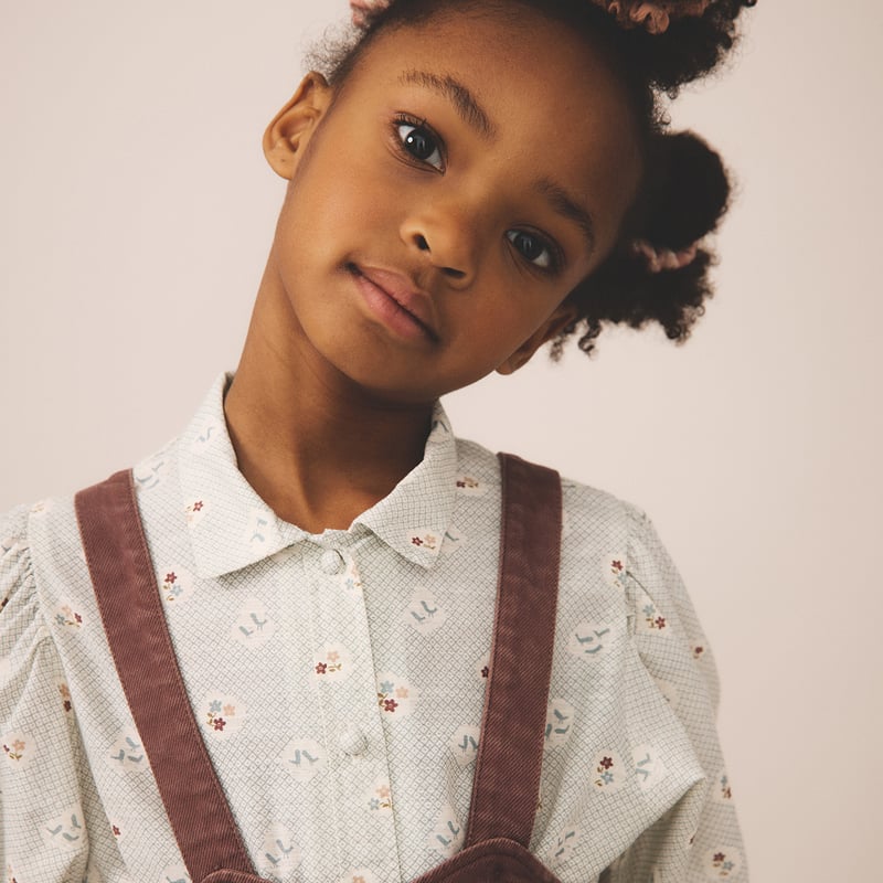 SOOR PLOOM / LOUISA BLOUSE - PASTURE PRINT, OAS