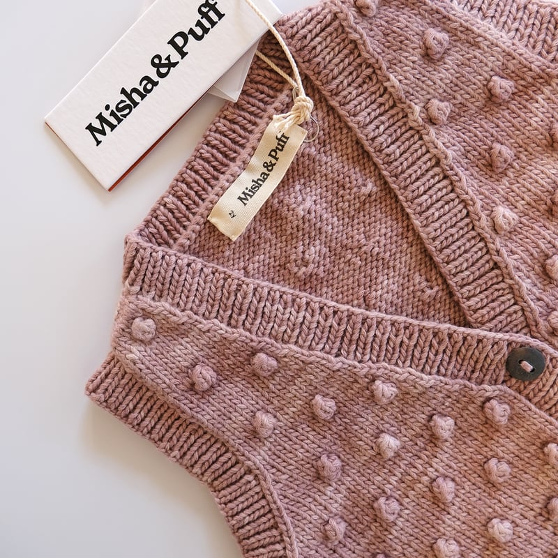 トップス masu popcorn vest 48 MASU(エムエーエスユー)のPOPCORN VESTの通販｜PALETTE art