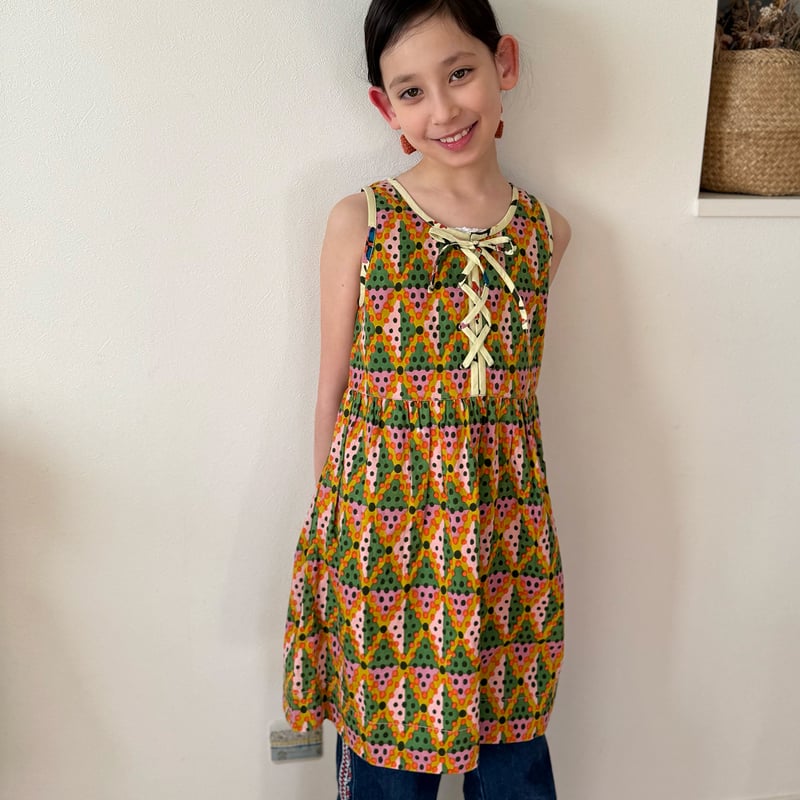 ワンピース Misha&Puff  Jacquard Dress  6Y misha&puff／Jacquard Dress／6y