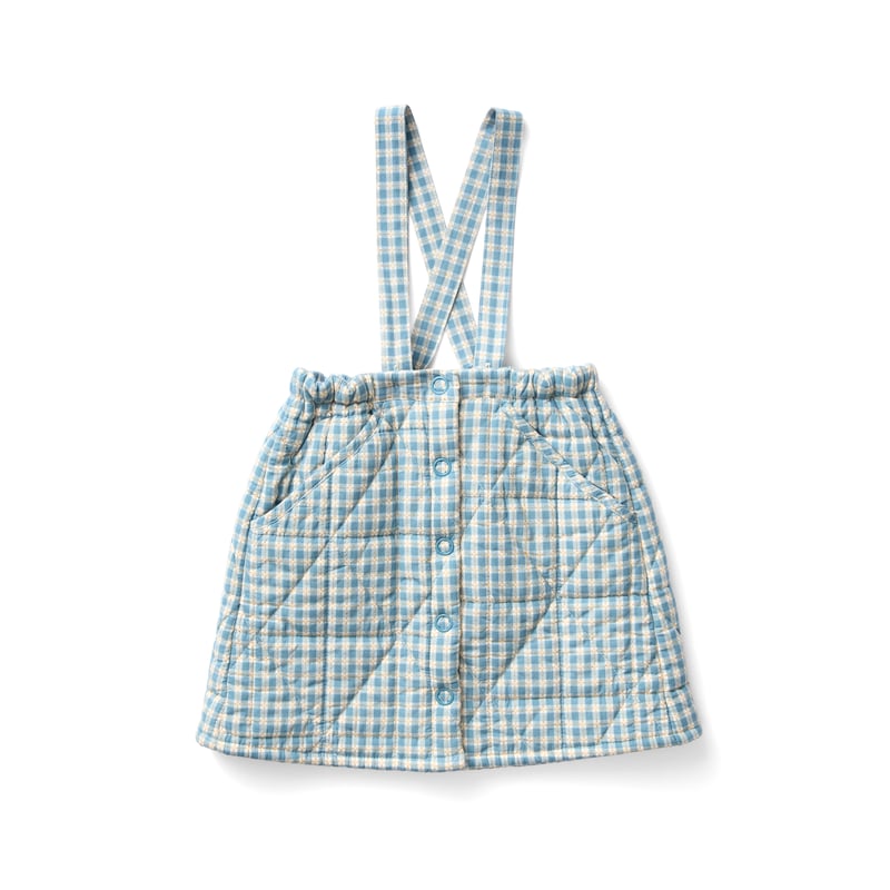 soor ploom ベスト SOOR PLOOM / HARLYN PINAFORE - GINGHAM, OASIS |