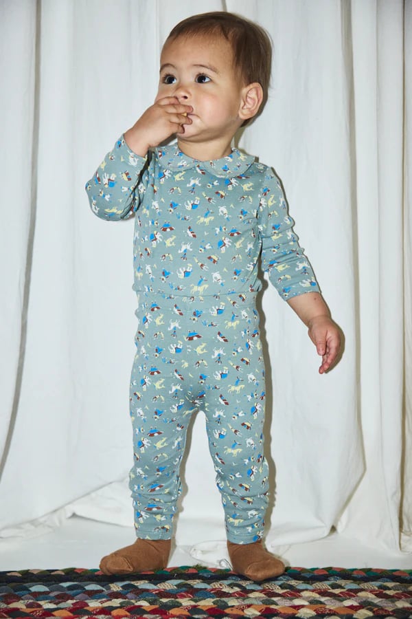 レッグウェア misha and puff Baby Legging 12-18m Misha & Puff / Baby Legging - Overcast Circus |