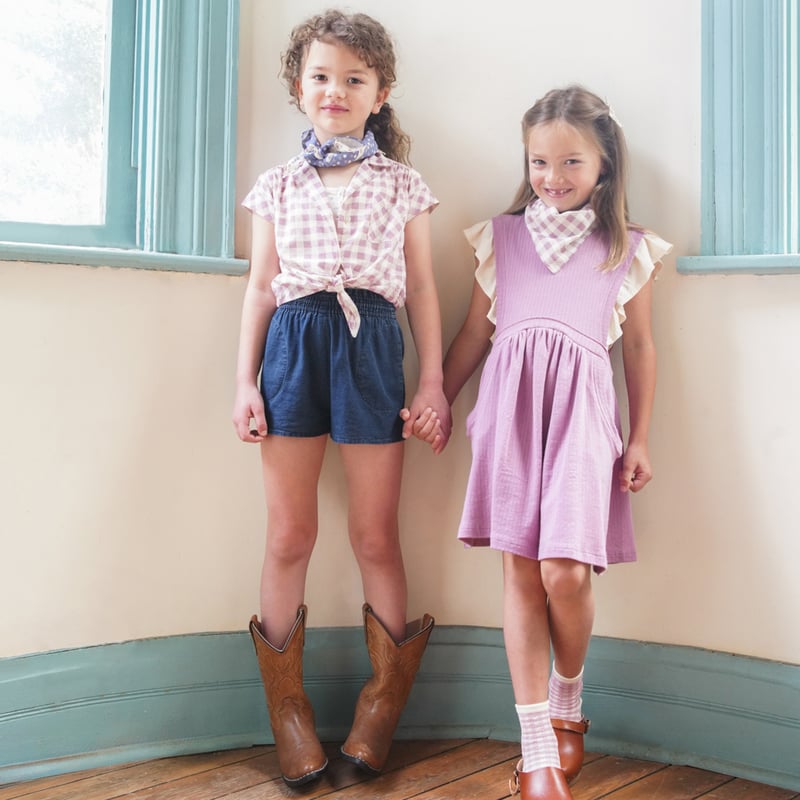 SOOR PLOOM / Loli Blouse - Gingham Print, Zinni