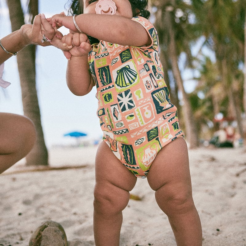 Misha and Puff セパレート水着 5y Misha&Puff / Swim Top - Rosso