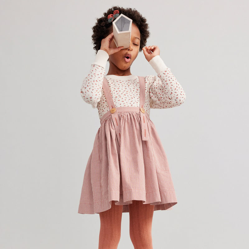 SOOR PLOOM Mavis Skirt Mini Check 8y