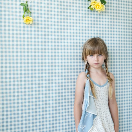 SOOR PLOOM / Pixie Dress -  CHICWEED PRINT, AZUL