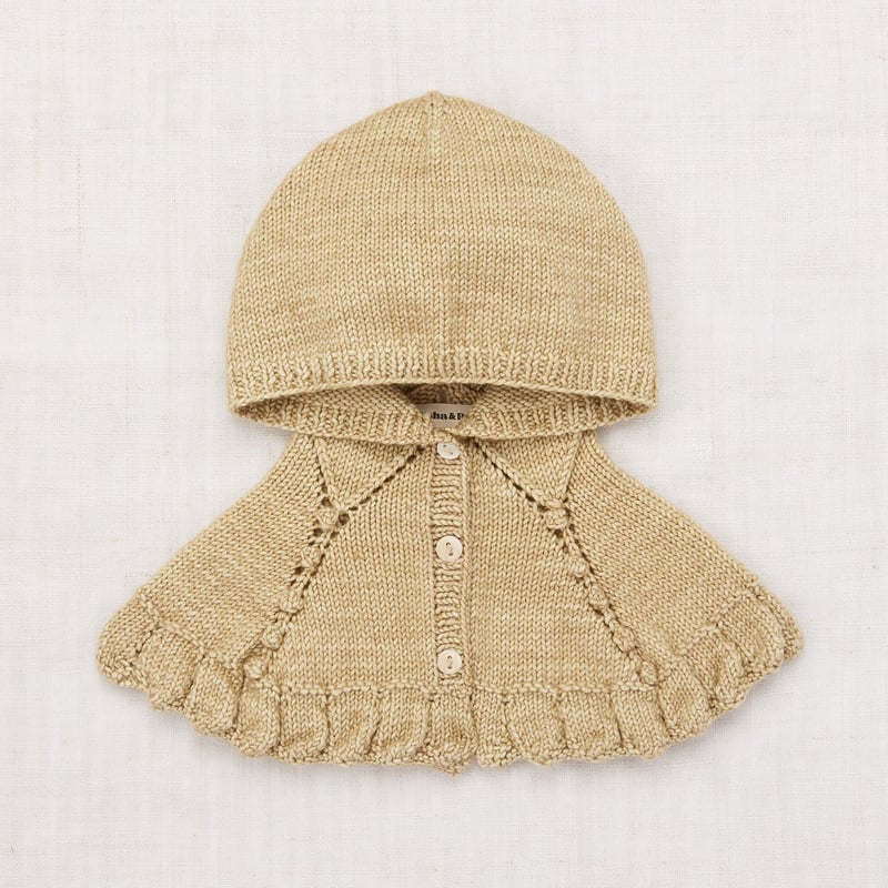 misha\u0026puff  Ruffle Capelet 2-4Y