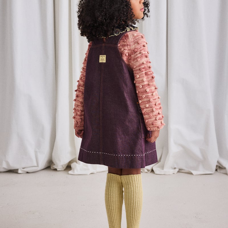 Misha & Puff 小花柄＋スケポン　2点セット D2】Misha&Puff（ミーシャアンドパフ）2024AW Long Sleeve Boxy