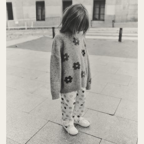 the new society / Happy Place Baby Pant - Happy Repetition