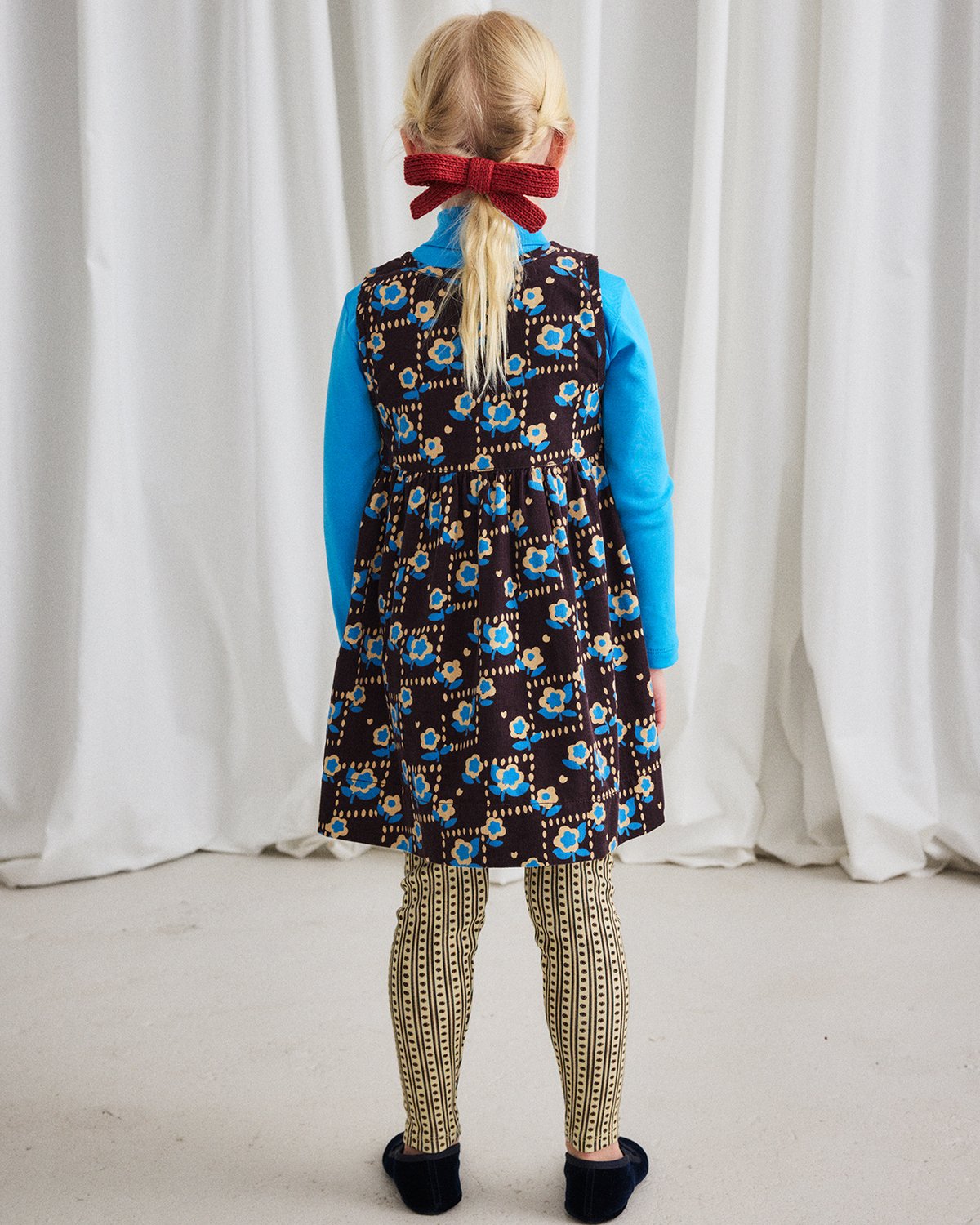 【新品】【タグ付き】 Misha and Puff dress Misha & Puff / Corduroy Agatha Dress - Raisin W