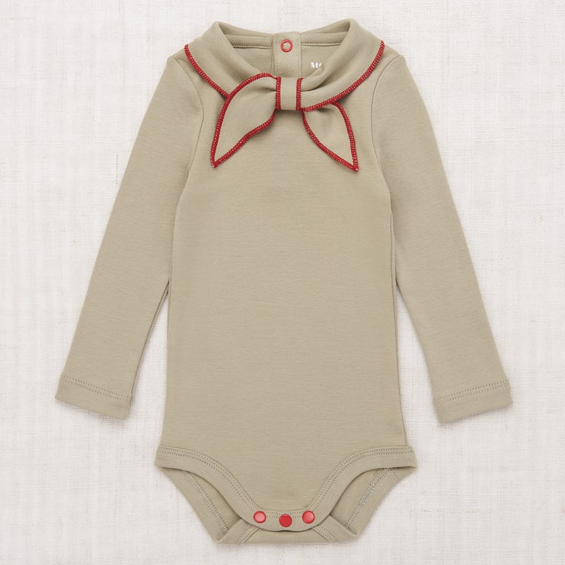 Misha & Puff / Scout Onesie - Seal Gray | hi heidi