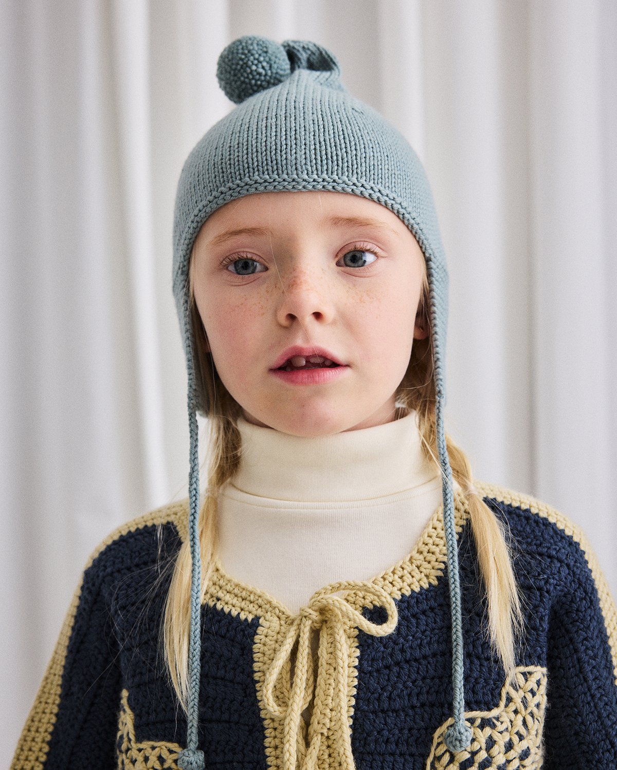 Misha & Puff / Pointy Peak Hat - Overcast | hi