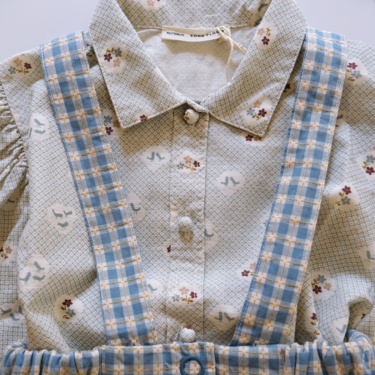 soor ploom　トップス　ブラウス　3y SOOR PLOOM / LOUISA BLOUSE - PASTURE PRINT, OAS