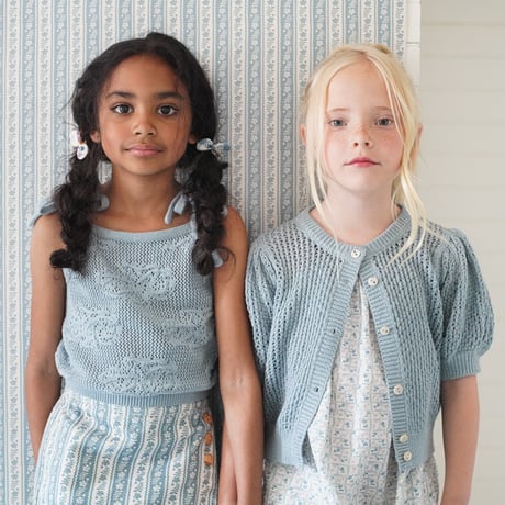 《予約販売》SOOR PLOOM / Mimi Cardigan - Azul