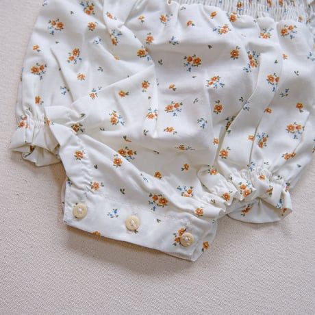 na pa ani / CORO ROMPER - Flower Print Poplin