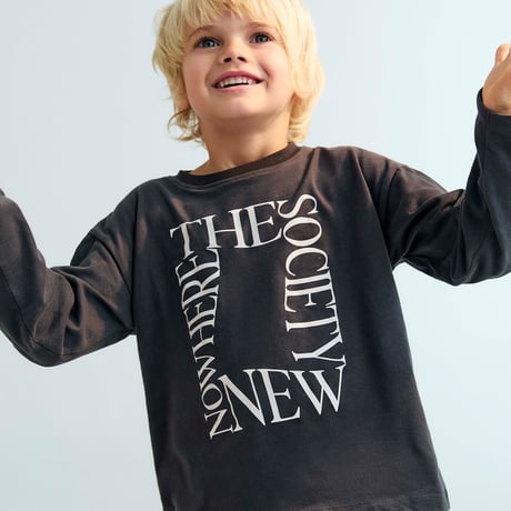 the new society / Oscar T-Shirt - Eclipse Noir