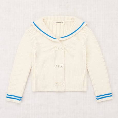 Misha & Puff / Sailor Rib Cardigan - Sugar