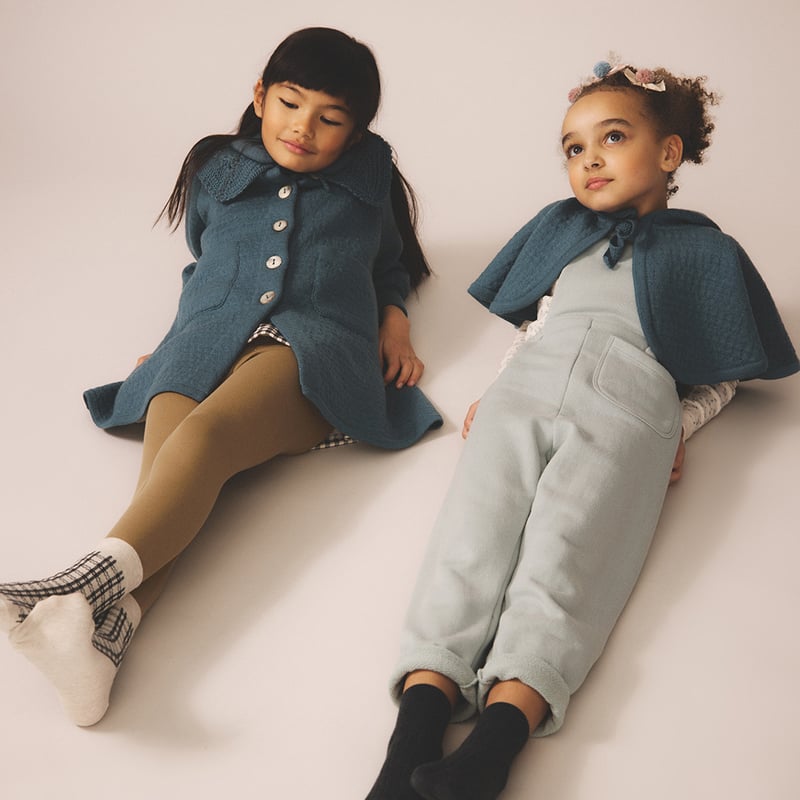 soor ploom ドット　ブラウス　6y 新品 soor ploom ドット ブラウス 6y 新品 ドット柄ノーカラー七分袖