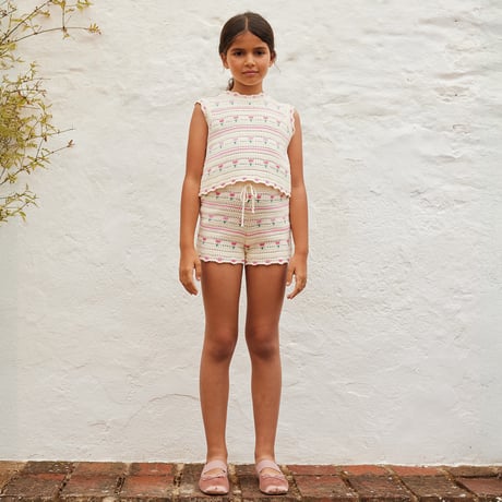 Bebe Organic / Paloma Shorts - Tulip Crochet