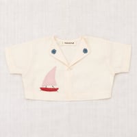 Misha & Puff / Baby Seaside Button Top - String