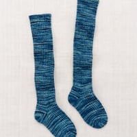 Misha & Puff / Over-Knee Sock - Ocean Space Dye