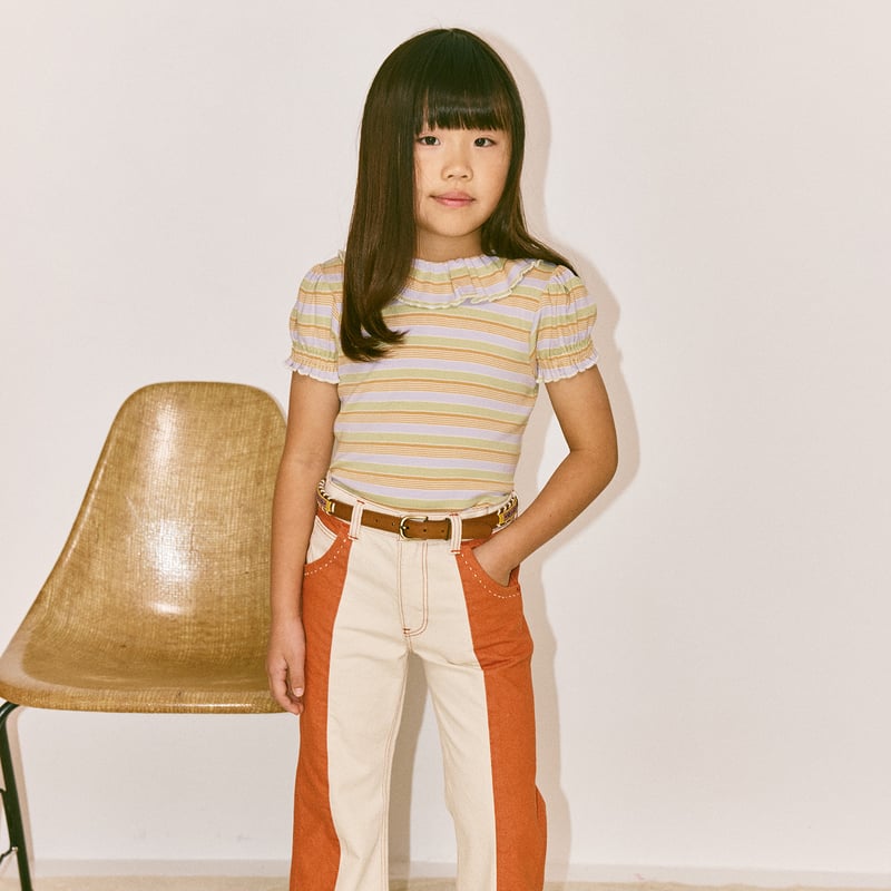 Misha & Puff / BALLOON SLEEVE PALOMA TEE - MIST