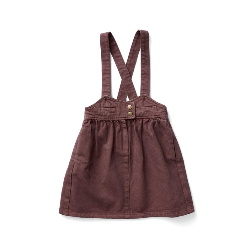 SOOR PLOOM / MINNIE PINAFORE - PRUNE | hi heidi