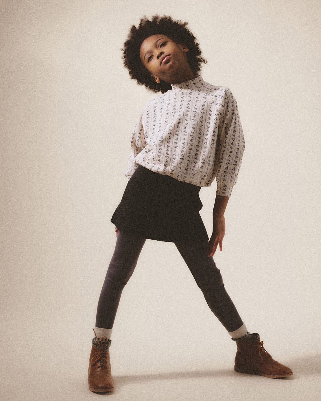トップス soor ploom essential Raglan Mock Tee 2Y soor ploom essential Raglan Mock Tee 2Y トップス - トップス