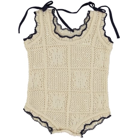 Bebe Organic / Elina Romper - Natural Lace Kit