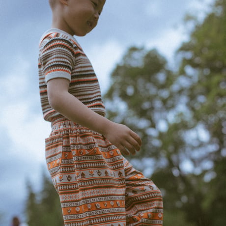 Misha & Puff / Stripe Joanne Top - Poppy
